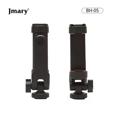 Jmary BH-05 Double Cold Shoe Extension Mobile Holder Clip Mount